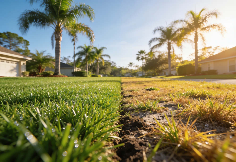 DIY Sod vs. Hiring a Pro in Central Florida: Why Big-Box Sod Browns Out in a Month