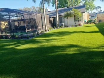 Professional landscaping in Dr. Phillips near the Sand Lake chain.