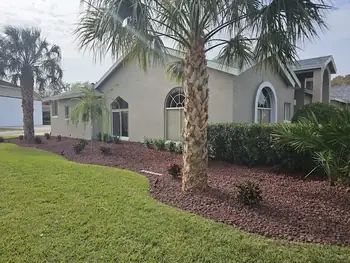 Professional lawn maintenance and landscape architecture for a modern waterfront property on the Winter Park Chain of Lakes.