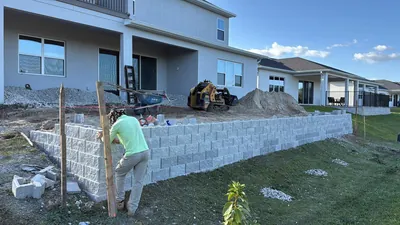 retaining wall