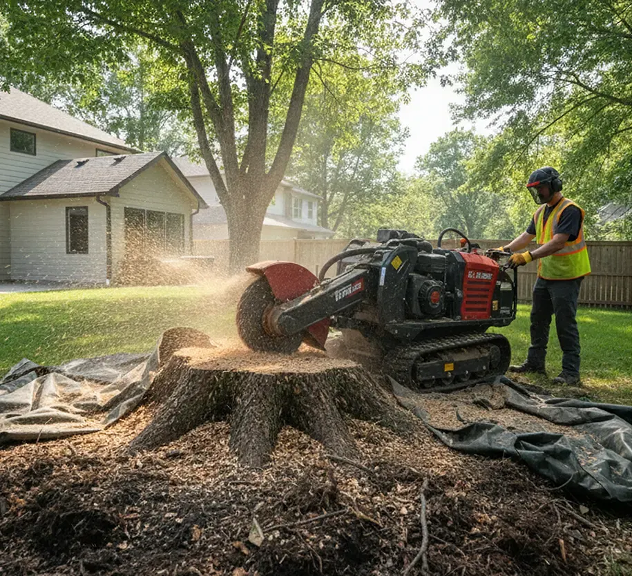 Tree Work & Stump Grinding
